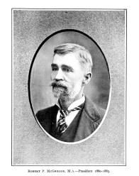 Robert P McGregor from 1904 NAD Proceedings